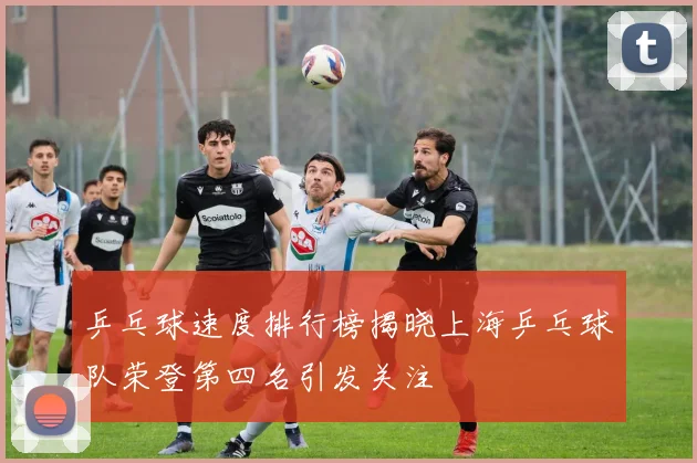乒乓球速度排行榜揭晓上海乒乓球队荣登第四名引发关注