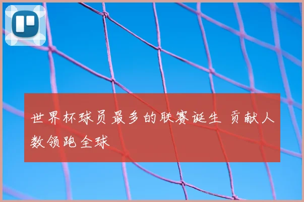 世界杯球员最多的联赛诞生 贡献人数领跑全球