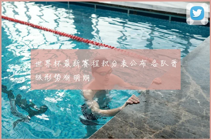 世界杯最新赛程积分表公布 各队晋级形势渐明朗